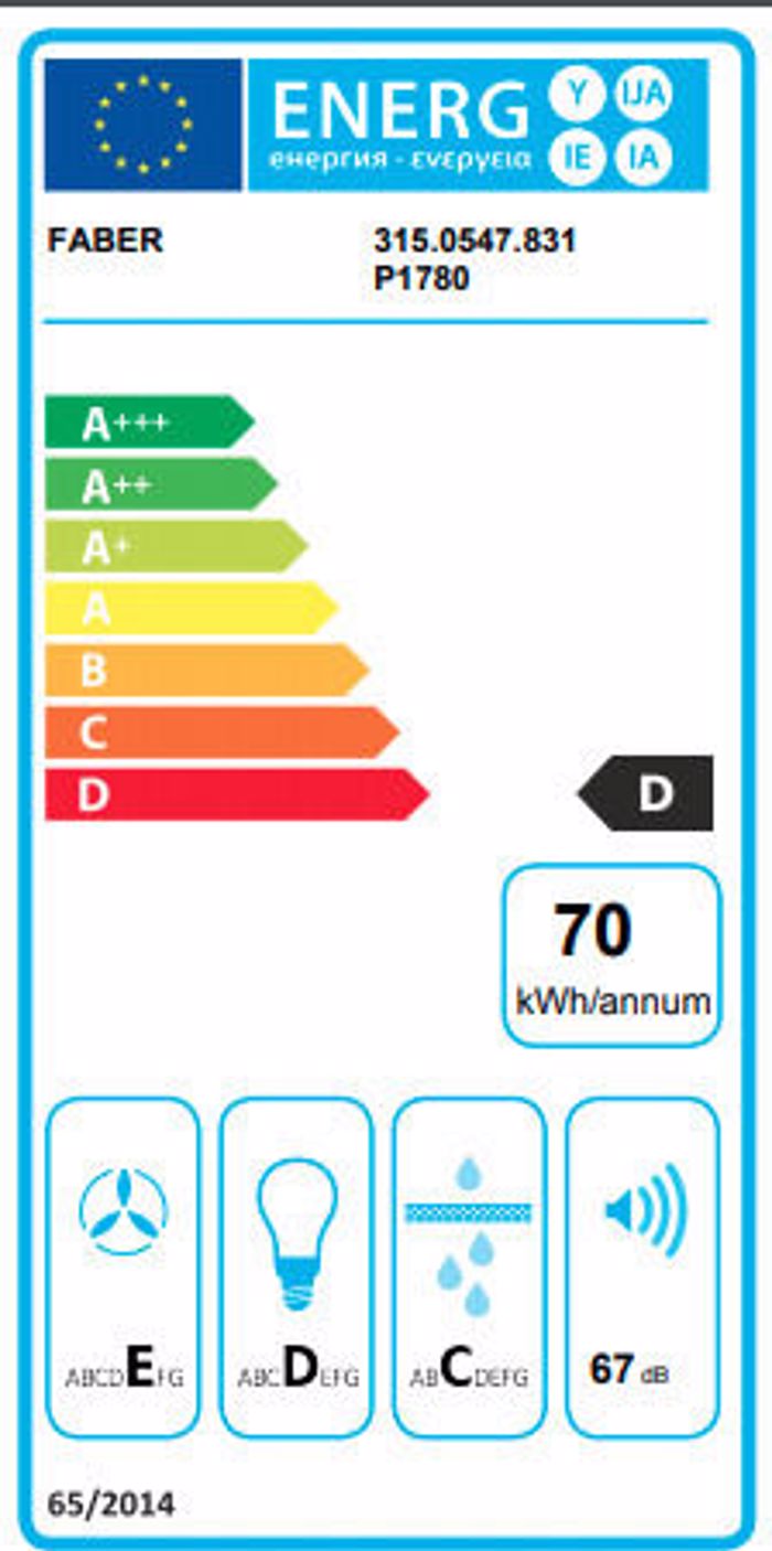 Aporrofitiras Suromenos Faber T3100 Kafe 60 cm D